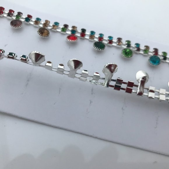 Women Anklet Multi Color Fashion Foot Jewelry - Picture 5 of 15